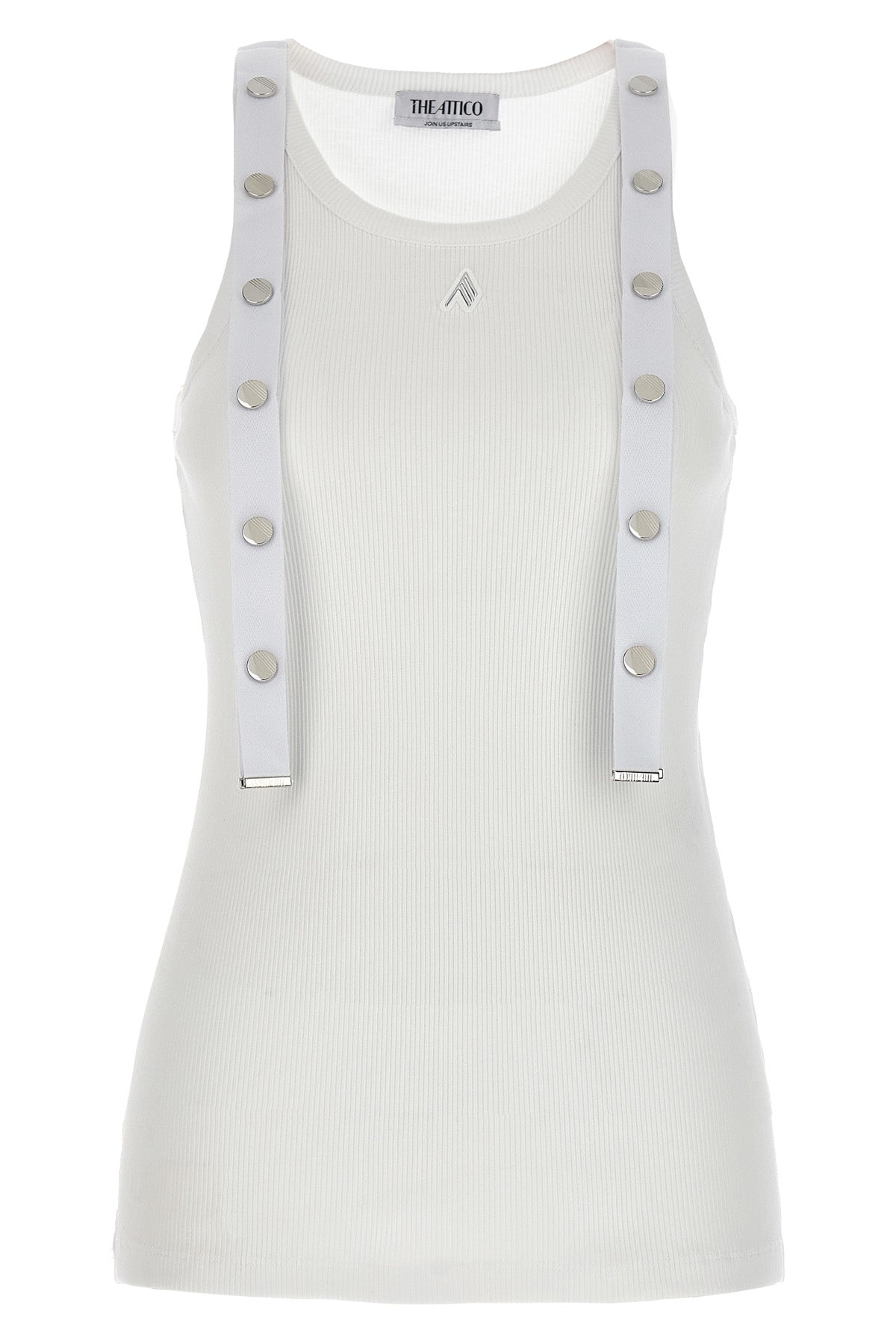 THE ATTICO METAL BUTTON TOP 241WCT229J038001