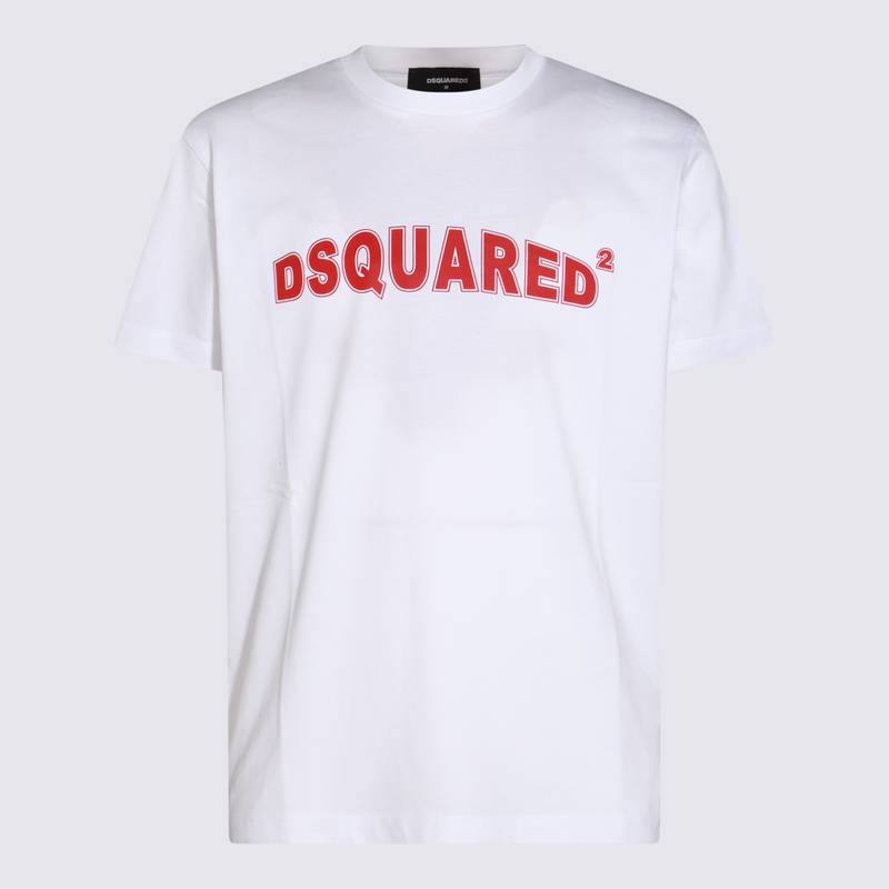 Dsquared2 T-shirts and Polos White S71GD1452D20020100