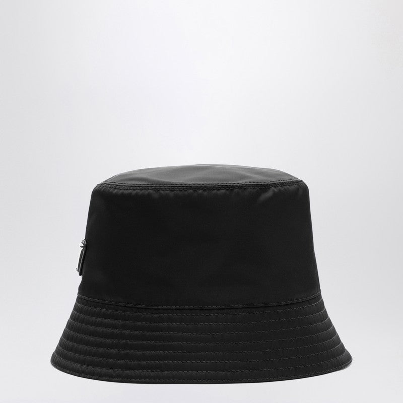 Prada Black nylon bucket hat 1HC1372DMIP_PRADA-F0002