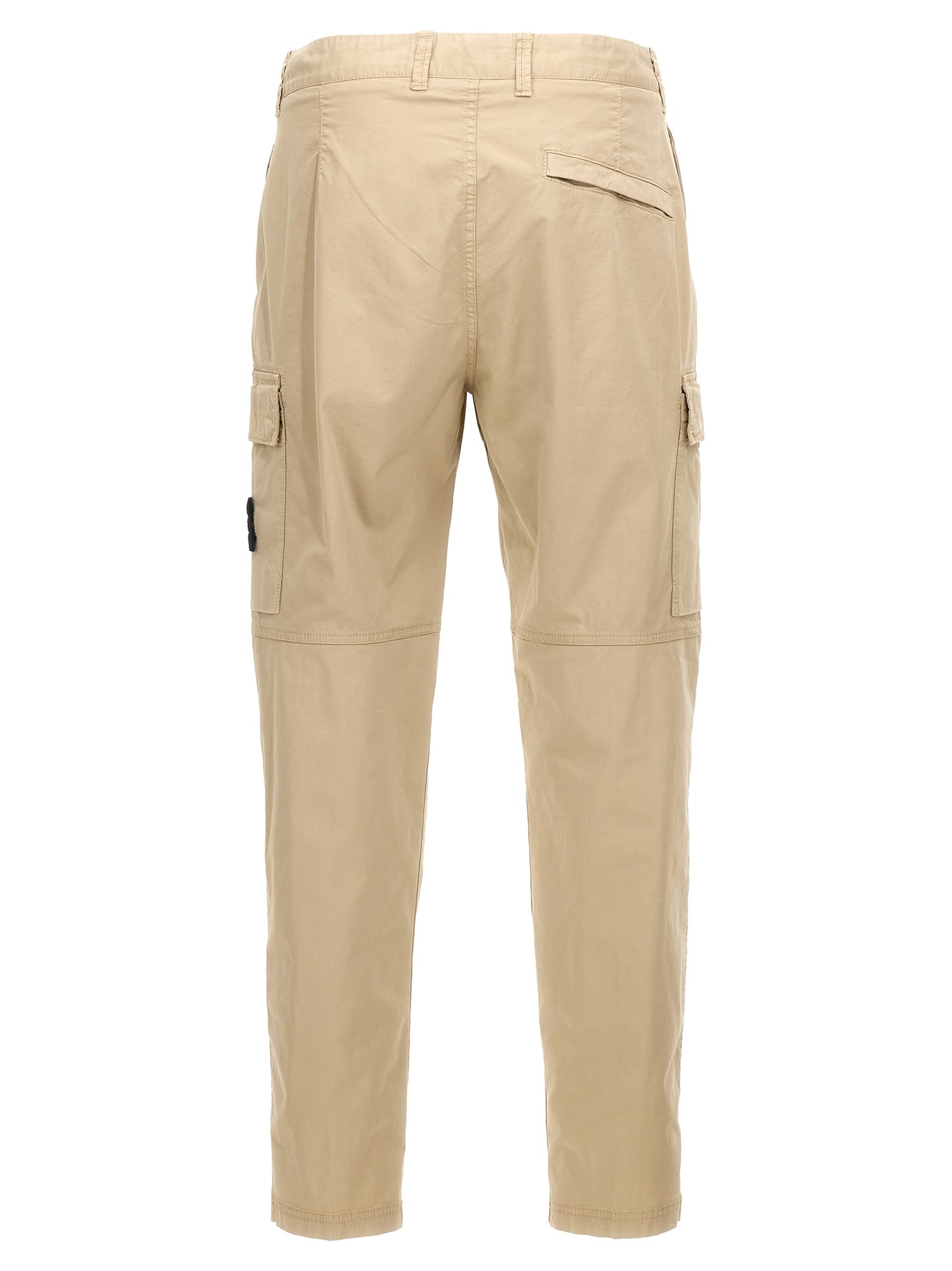 STONE ISLAND LOGO PATCH CARGO PANTS 811530410V0097