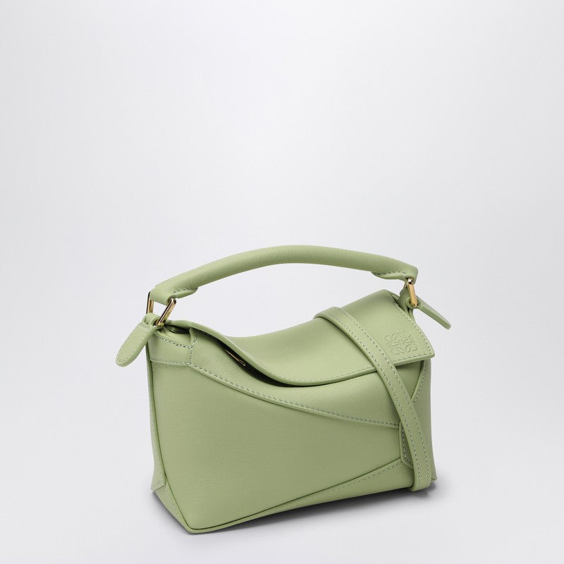 LOEWE Puzzle mini light green bag A510P88X26LEP_LOEW-3916