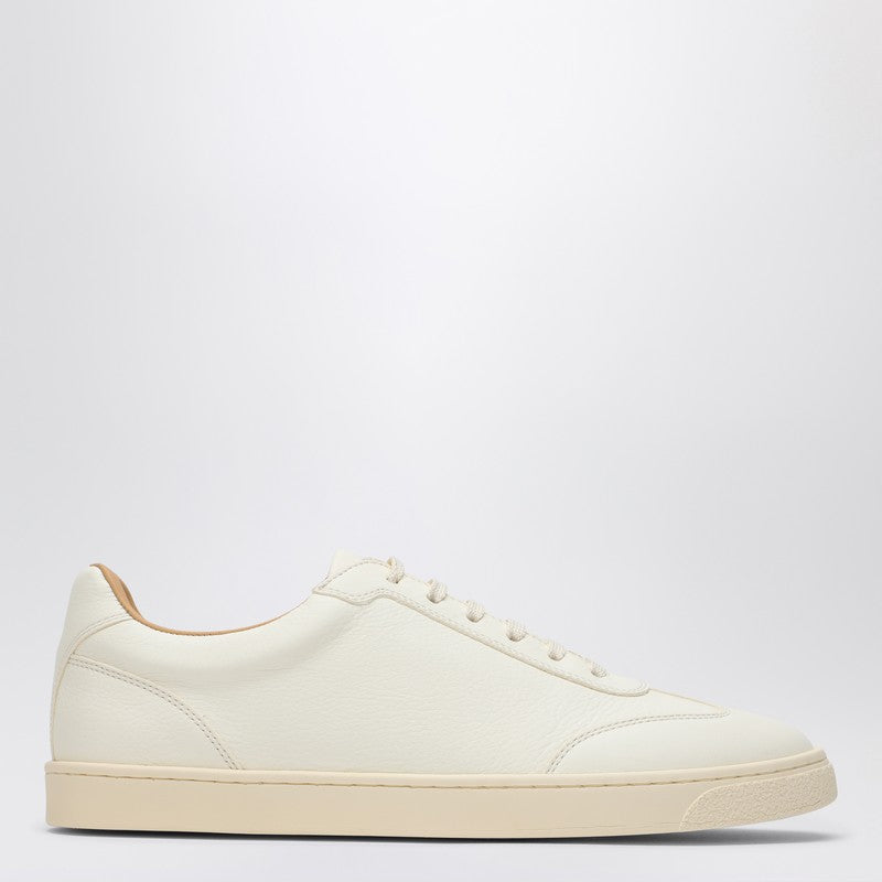 Brunello Cucinelli Ivory leather sneaker MZUOLYN309LEP_CUCIN-C6293