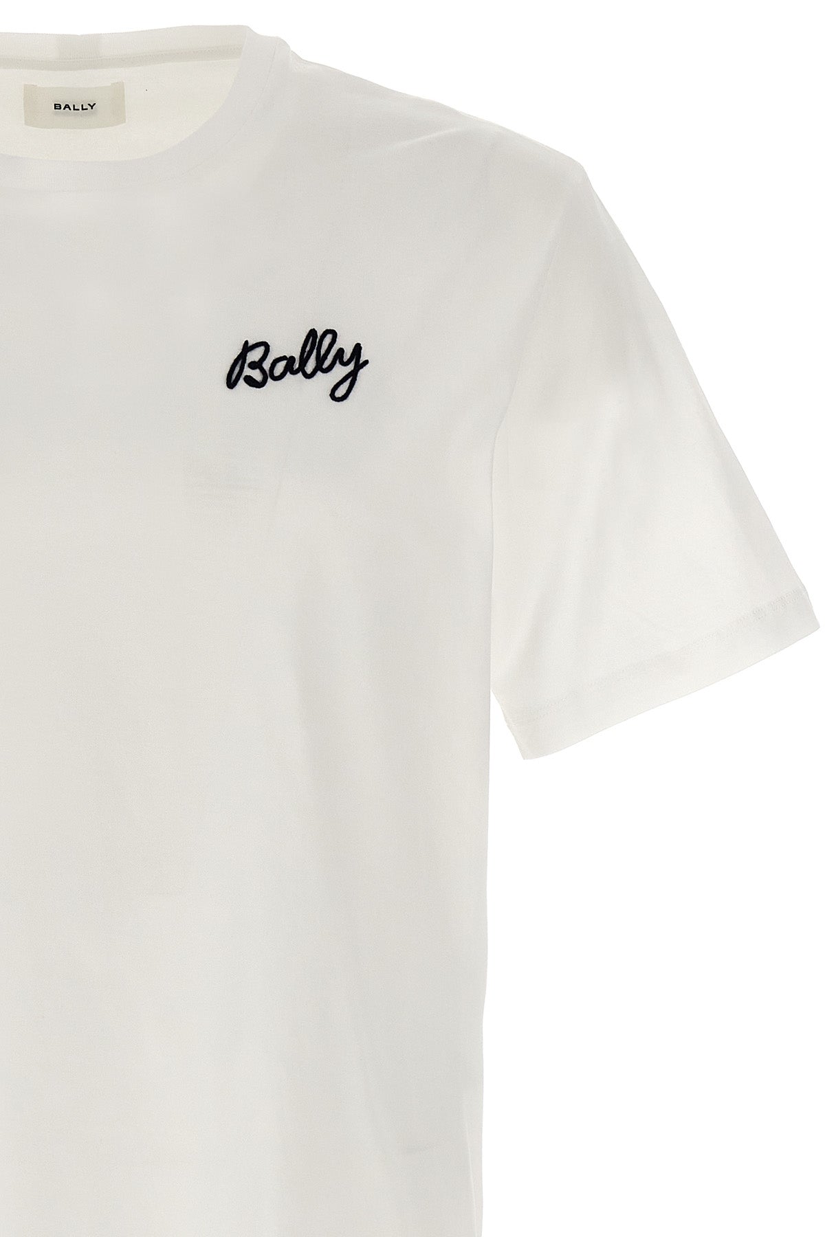 BALLY LOGO EMBROIDERY T-SHIRT MJE05JCO018U001