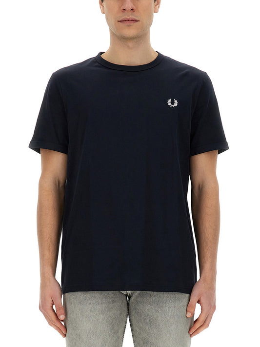 FRED PERRY T-SHIRT WITH LOGO FP-M3519-49608B