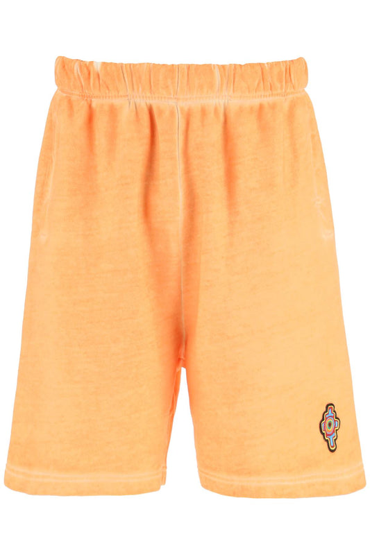 MARCELO BURLON sunset cross shorts CMCI019S23FLE0012025