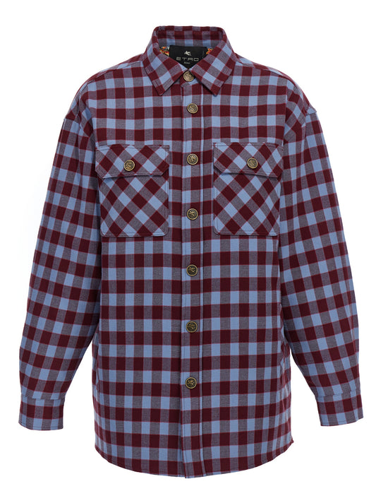 ETRO CHECK OVERSHIRT WRBA002499TT531S8461