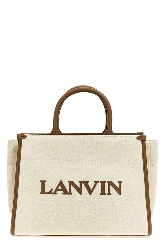 LANVIN LOGO CANVAS SHOPPING BAG LWBGTC01CAN1P24D528