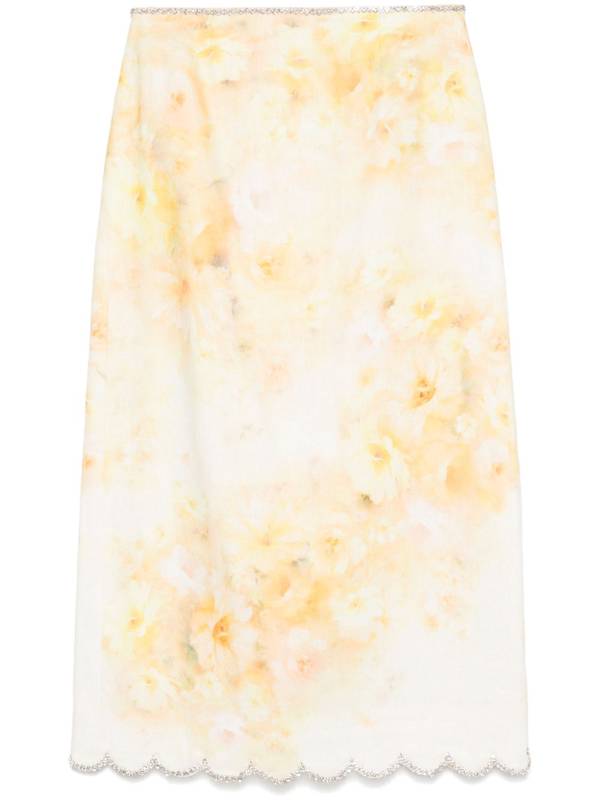 ZIMMERMANN Skirts Yellow 2163SR251YFL