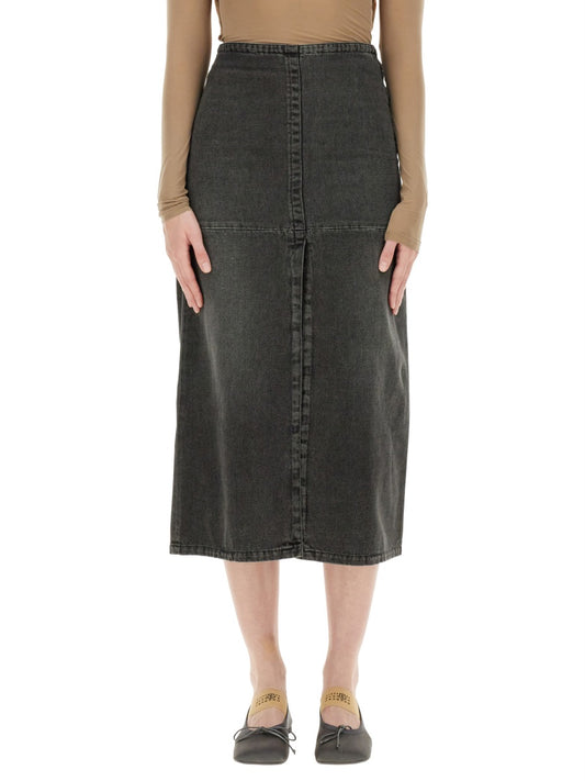 MM6 Maison Margiela LONG DENIM SKIRT S62ME0009M30009859