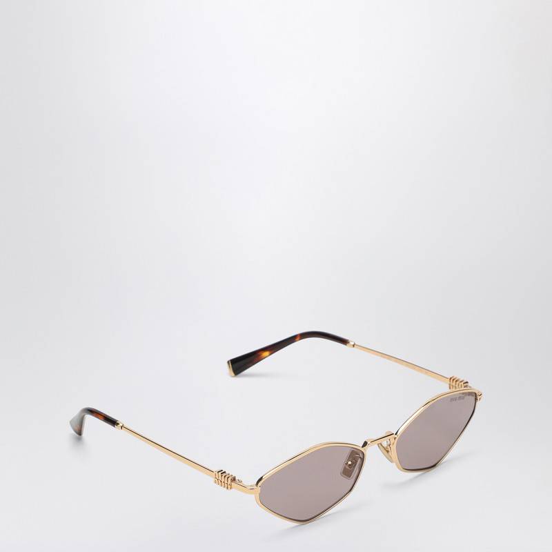 MIU MIU Miu Regard gold/light purple sunglasses 0MU56ZSMETP_MIU-5AK20I56