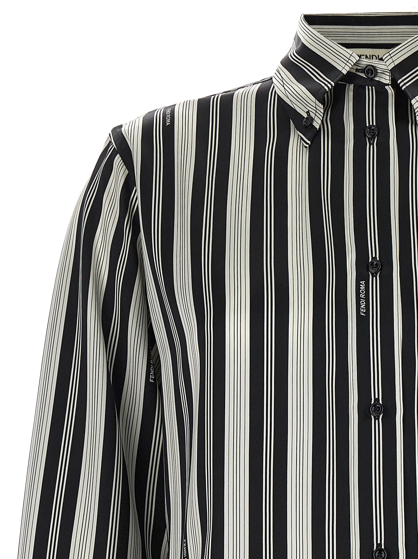 FENDI STRIPED SHIRT FS8143AXB0F0GME