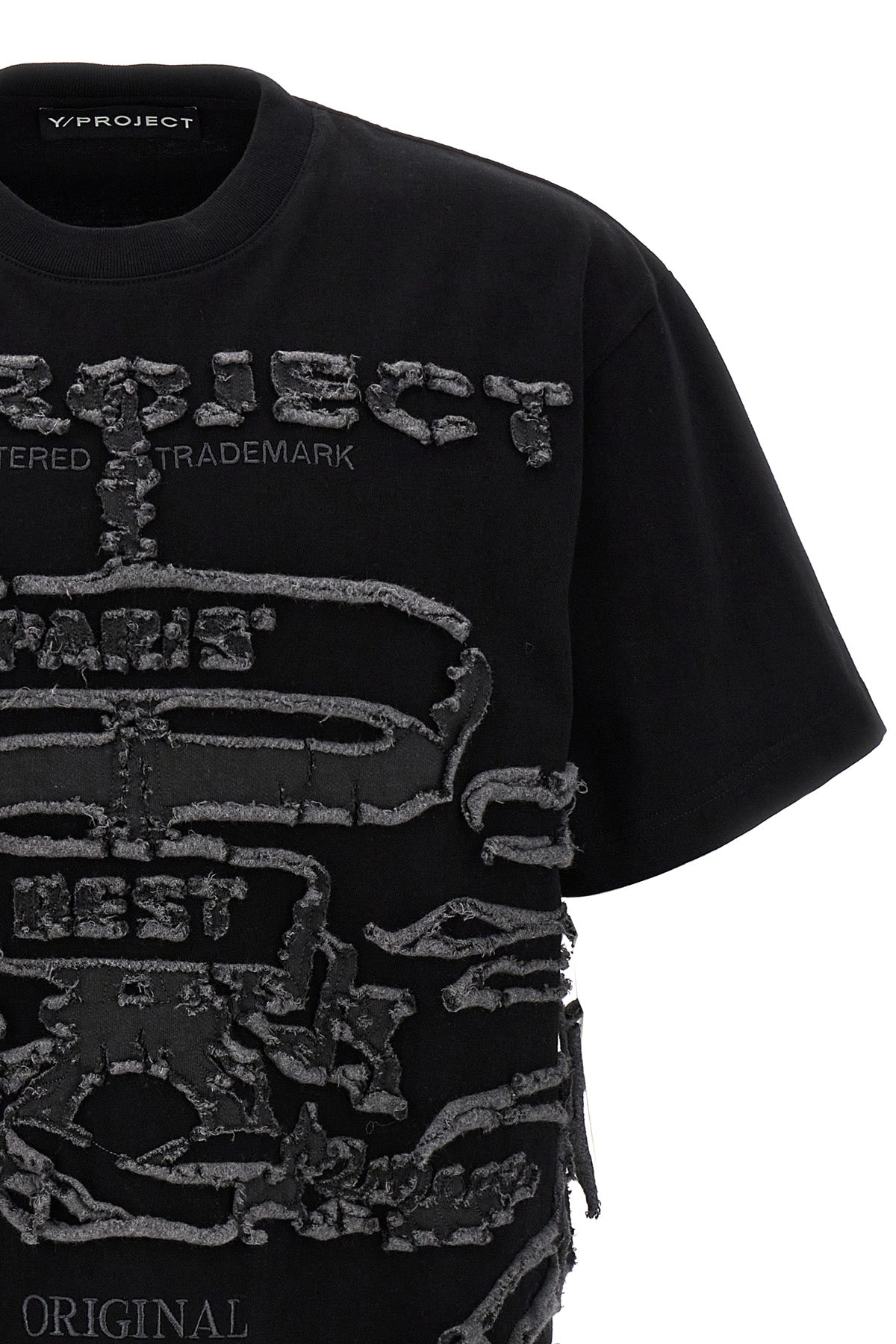 Y/Project 'PARIS BEST' T-SHIRT TS79S25BLACK