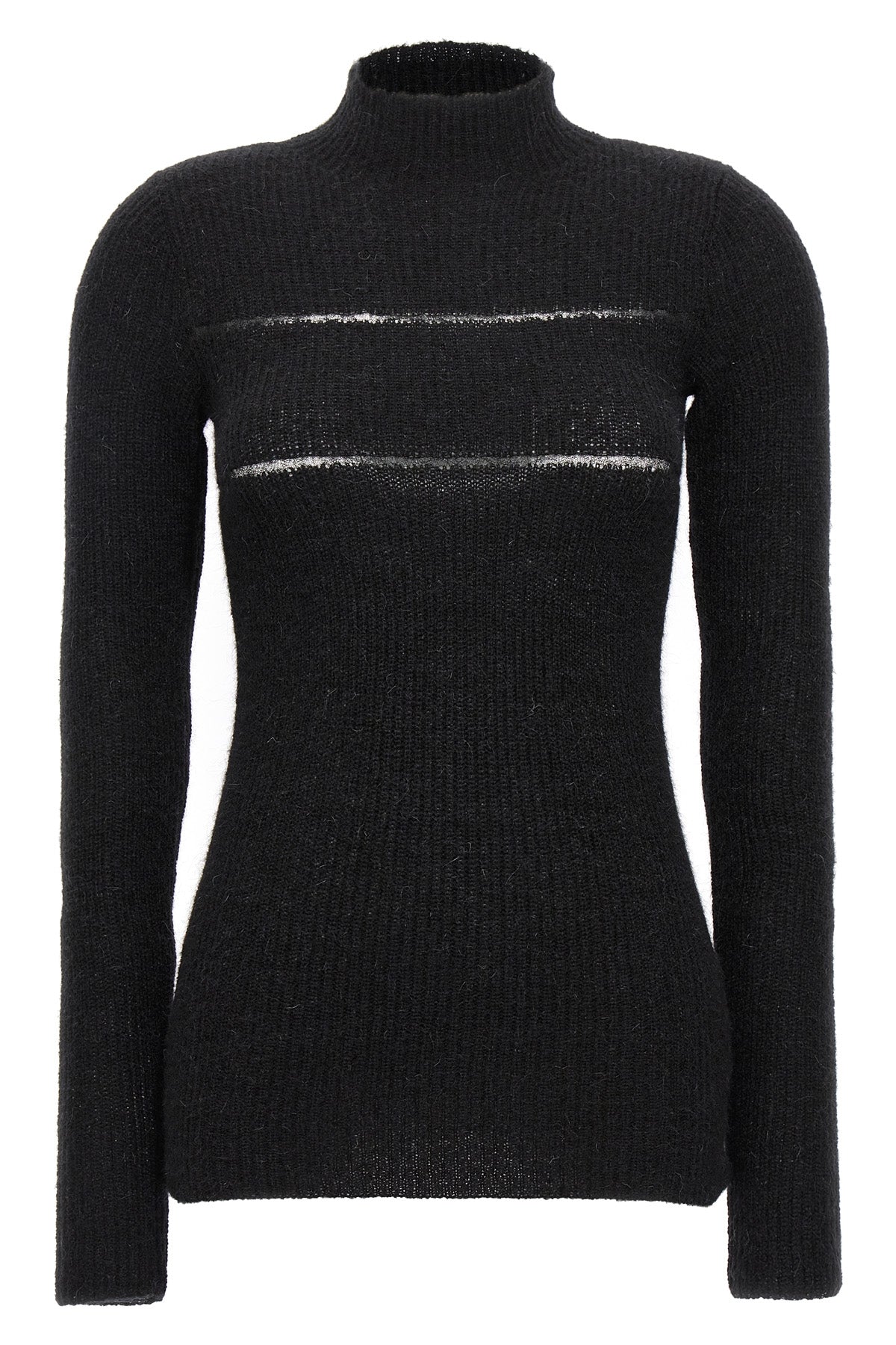 MSGM ORGANZA INSERT SWEATER 3542MDM19923797099