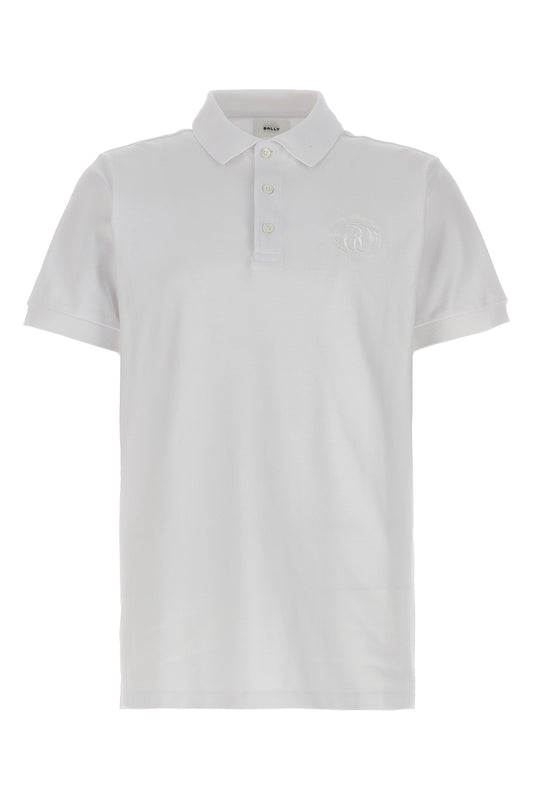 BALLY EMBROIDERY POLO SHIRT MJE03ICO228U001