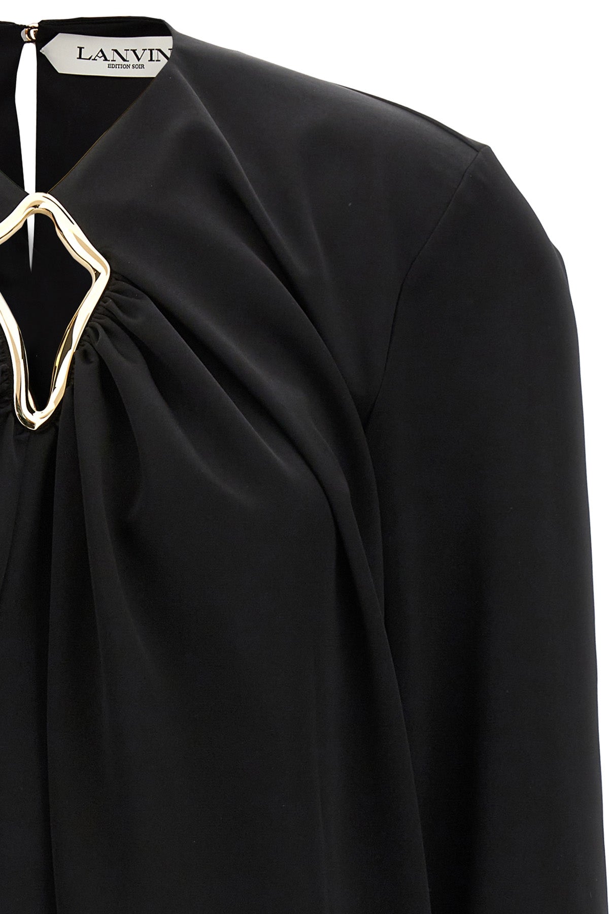 LANVIN METALLIC DETAIL BLOUSE RWTO00045822H2310