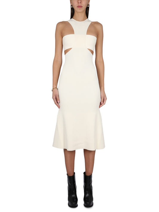 Alexander McQUEEN DRESS WITH HARNESS 734602Q1A479004