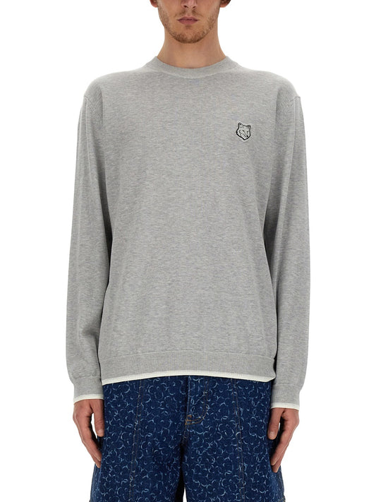 Maison Kitsuné "FOX HEAD" JERSEY MM00801KT1103H150