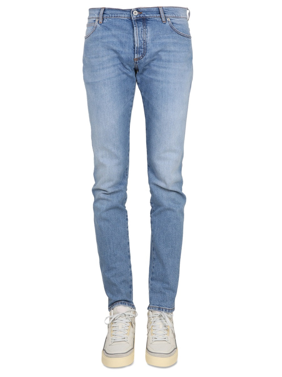 Balmain SLIM FIT JEANS AH1MG000DC996FF