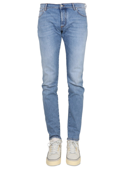 Balmain SLIM FIT JEANS AH1MG000DC996FF