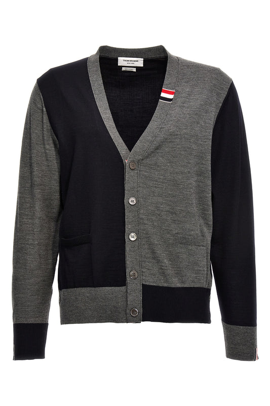 Thom Browne CARDIGAN 'RWB' MKC489FY1014415