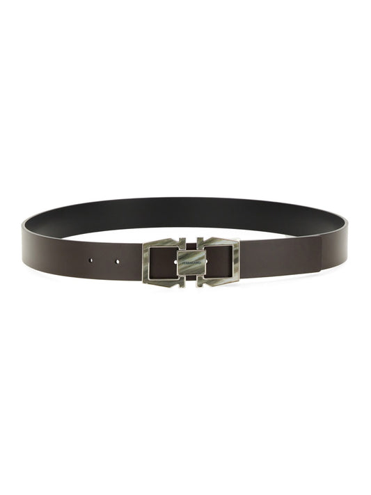 FERRAGAMO BELT "HOOKS" 773321670350002