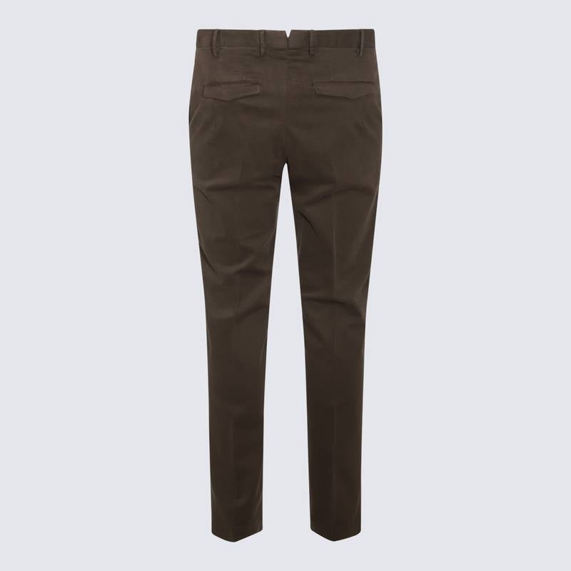 PT TORINO Trousers Brown COATMAZ00CL1NU46Y180