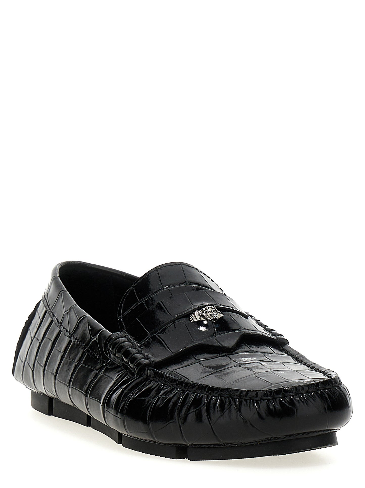 VERSACE 'DRIVER MEDUSA BIGGIE' LOAFERS 10139601A098811B00E