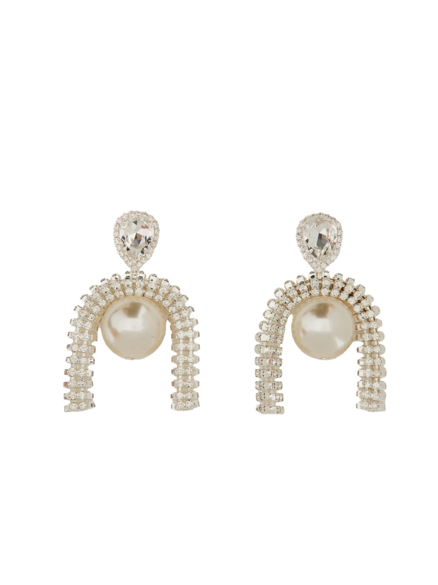 MAGDA BUTRYM EARRINGS WITH PENDANTS 706424SILVER