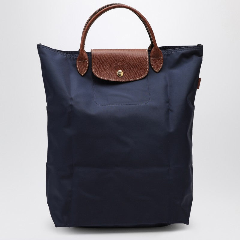 LONGCHAMP Blue navy M Le Pliage Shopping bag 10168089P_LONG-P68