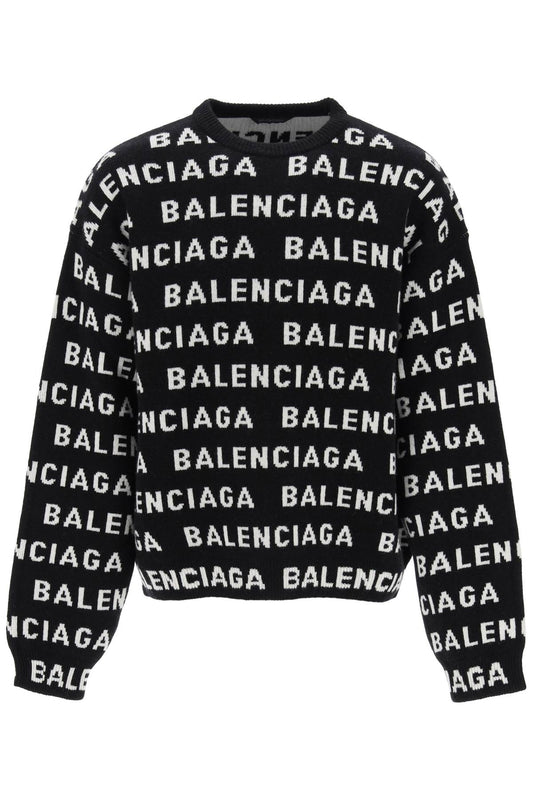 Balenciaga "logo all over print pullover 761596T16731070