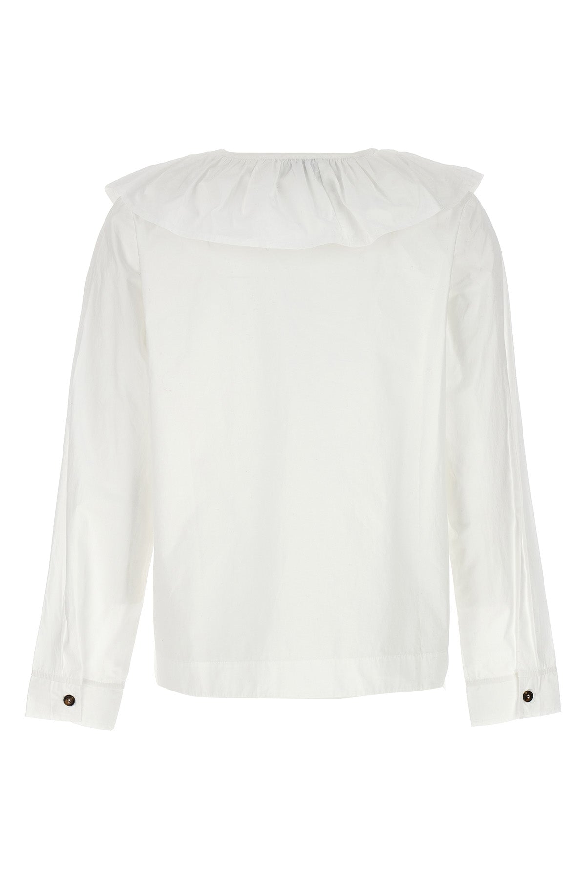 GANNI RUFFLES SHIRT F8701151