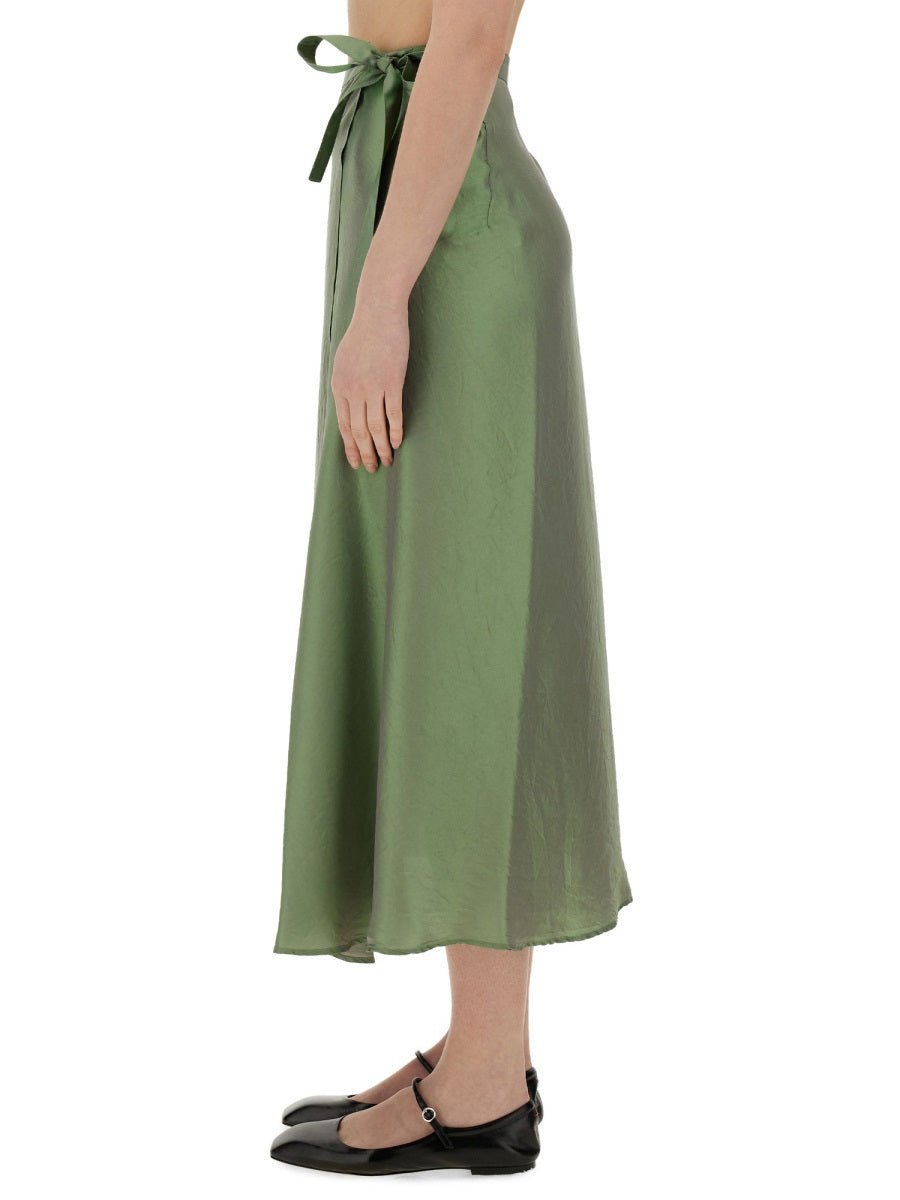 ASPESI SKIRT WITH BOW 2245P10101385