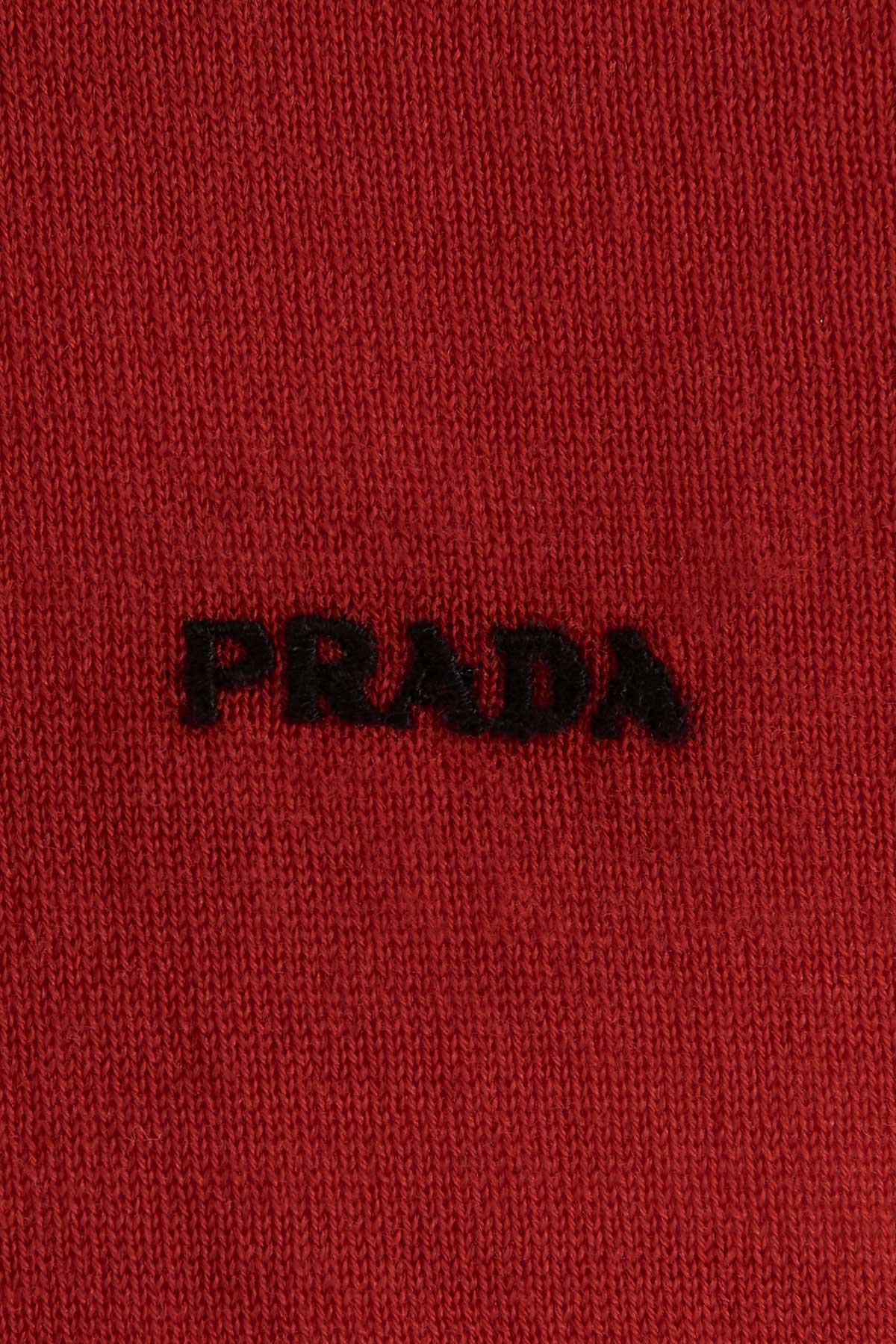 Prada LOGO COLORBLOCK SWEATER UMB540S23112S7F03E4