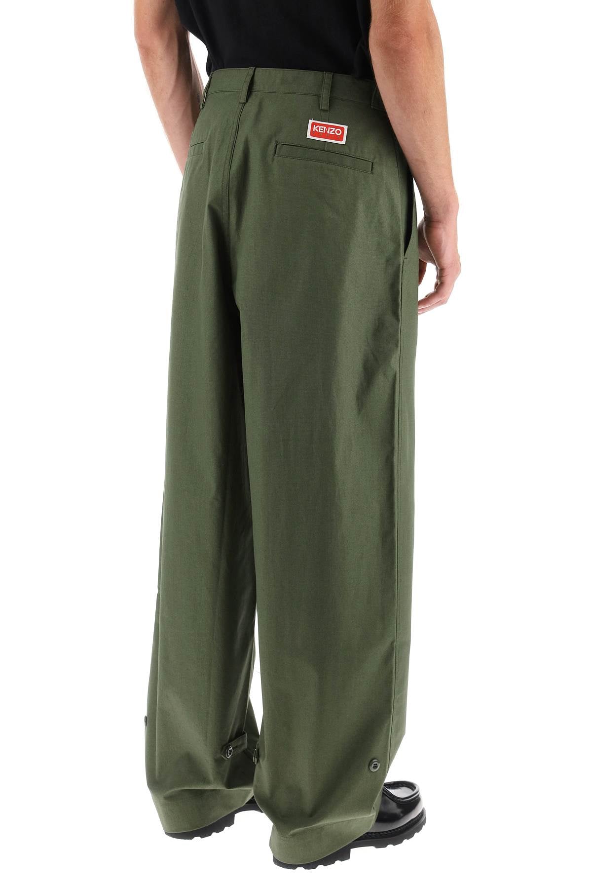 KENZO PANTALONE 'OVERSIZED STRAIGHT' FD65PA3769GB51