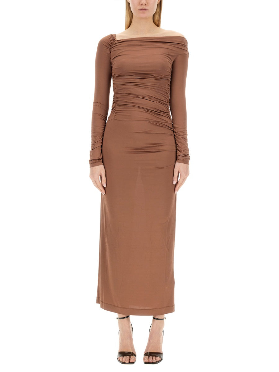 Helmut lang MIDI DRESS N10HW6030CA