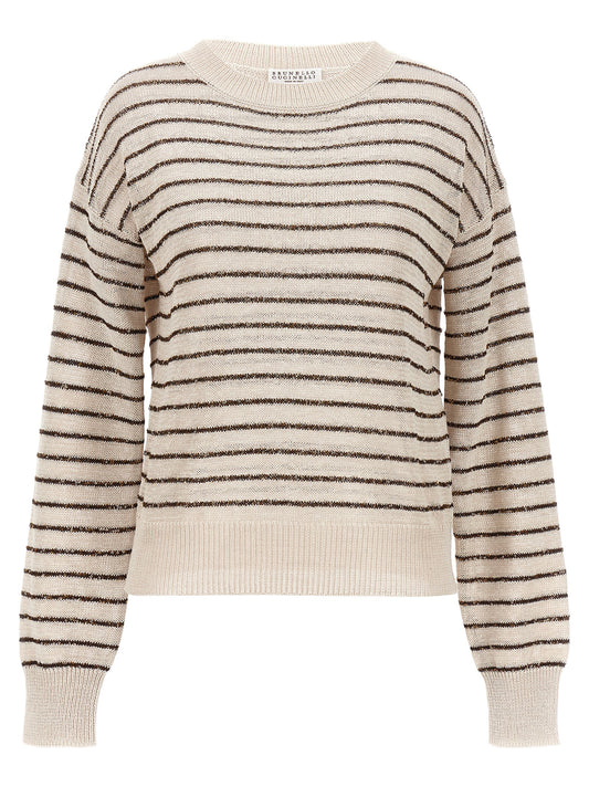 Brunello Cucinelli STRIPED SWEATER M78765110CUN46