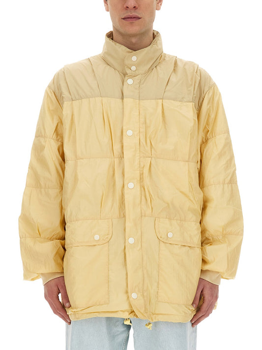 OUR LEGACY NYLON JACKET M2241ECRCREAMRUBBERIZEDNYLON