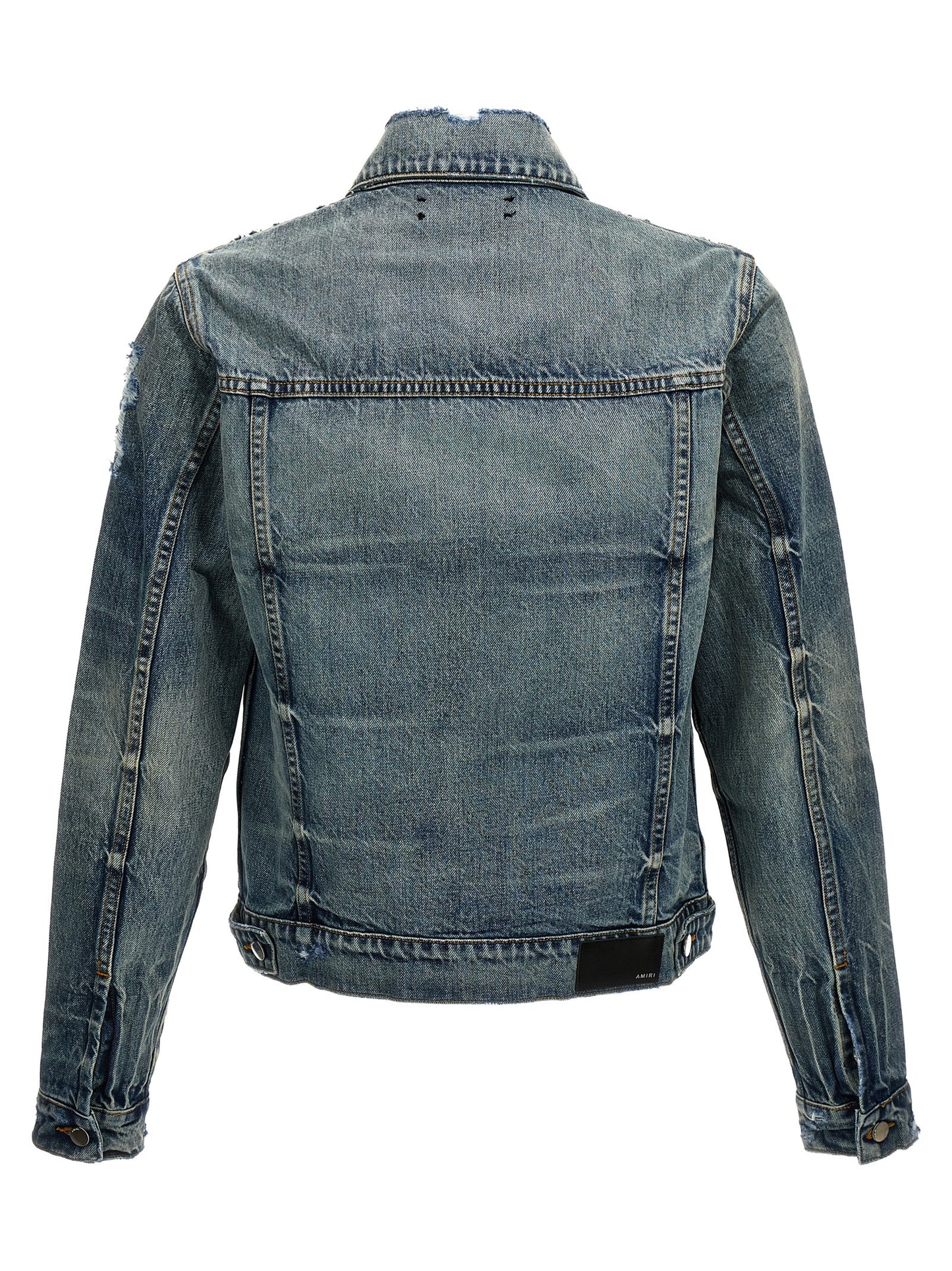 AMIRI 'TRUCKER' DENIM JACKET AMDNTR1001ANTIQUEINDIGO