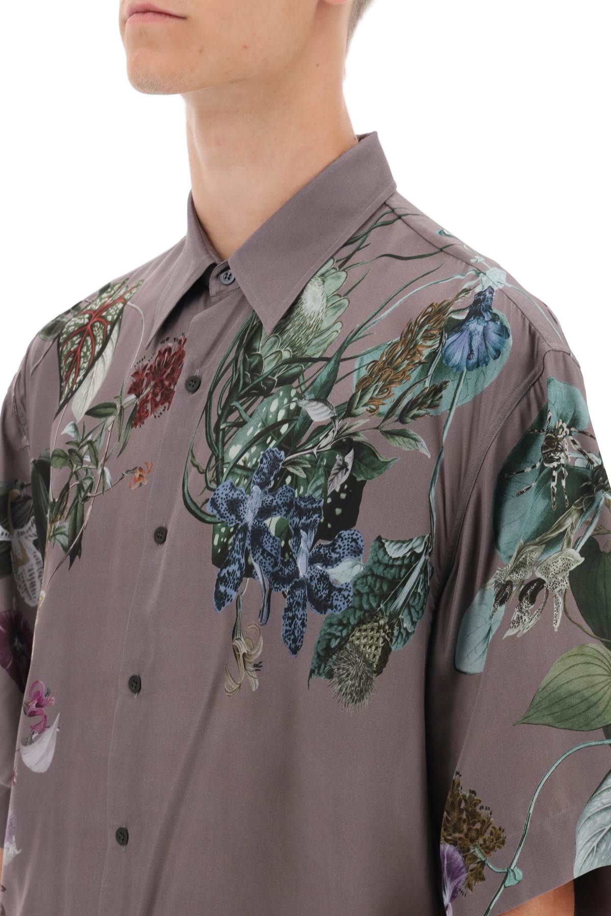 Dries Van Noten cassidye floral print short sleeve shirt CASSIDYE7092404