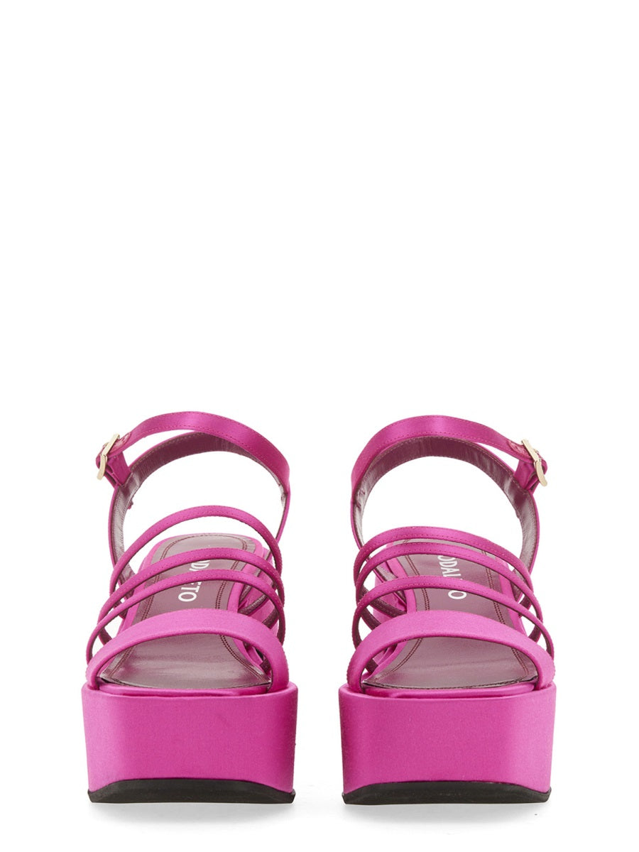 NODALETO BULLA CHIBI SANDAL NO11-28-124SCHOCKINGPINKSATIN