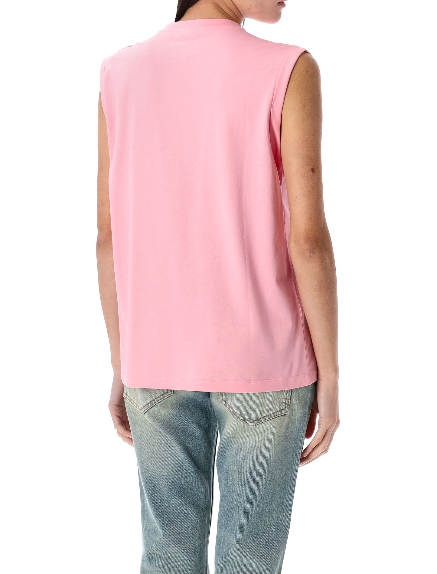 Balmain T-shirts and Polos Pink CF1ED001BB02OLA