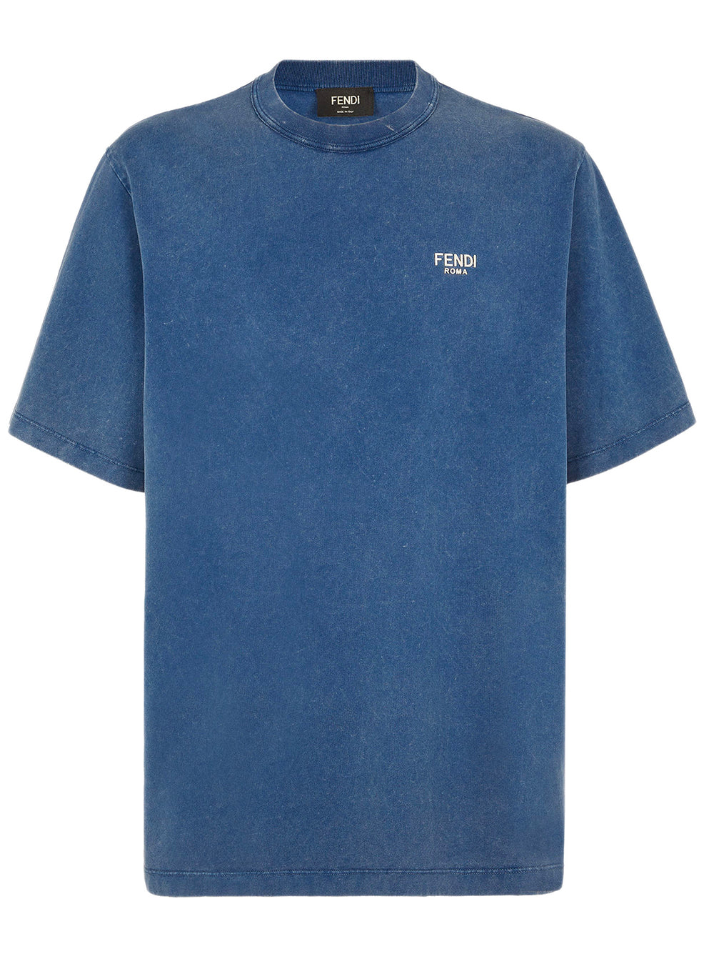 FENDI T-shirts and Polos Blue FY1217APMEF0QC7