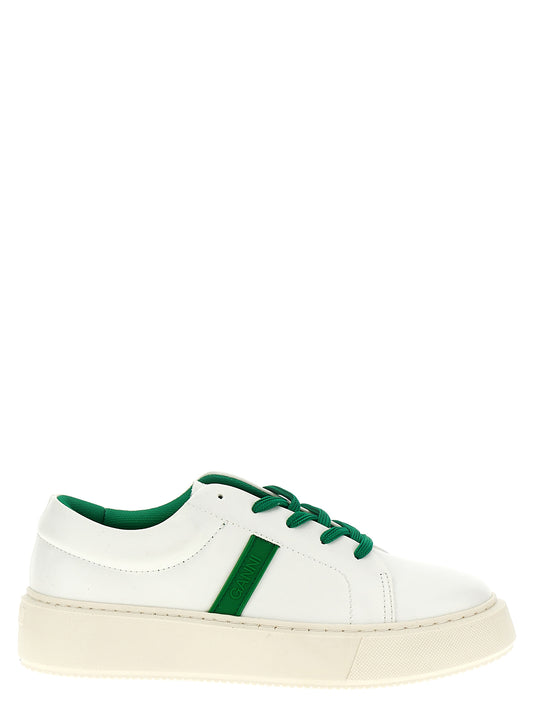 GANNI LOGO SNEAKERS S2443801