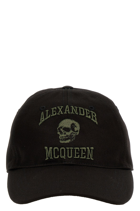 Alexander McQUEEN 'VARSITY SKULL' CAP 7594504105Q1066