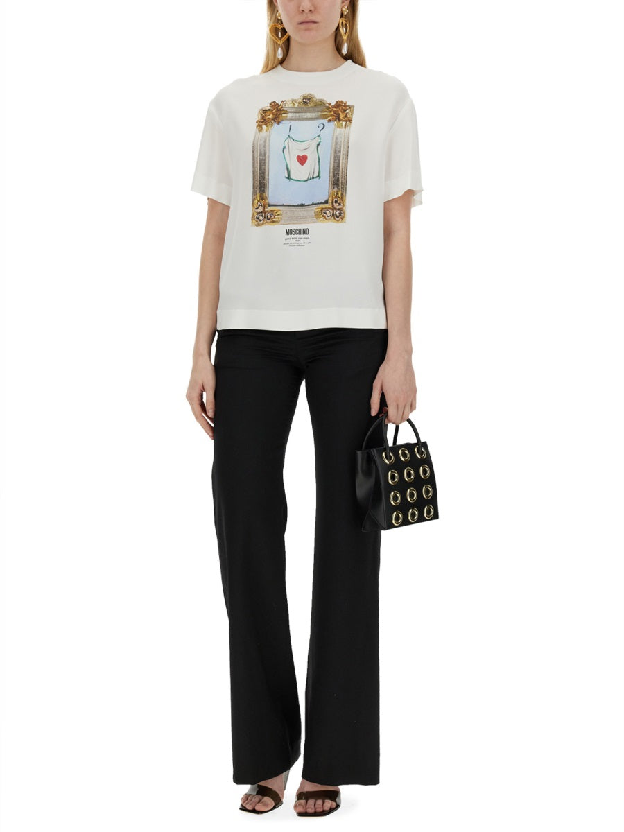 MOSCHINO "GONE WITH THE WIND" T-SHIRT 021504331001