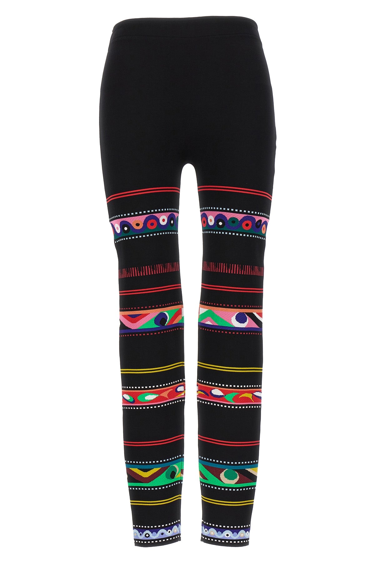 Emilio Pucci JACQUARD PATTERNED LEGGINGS 3RKT053R955A63