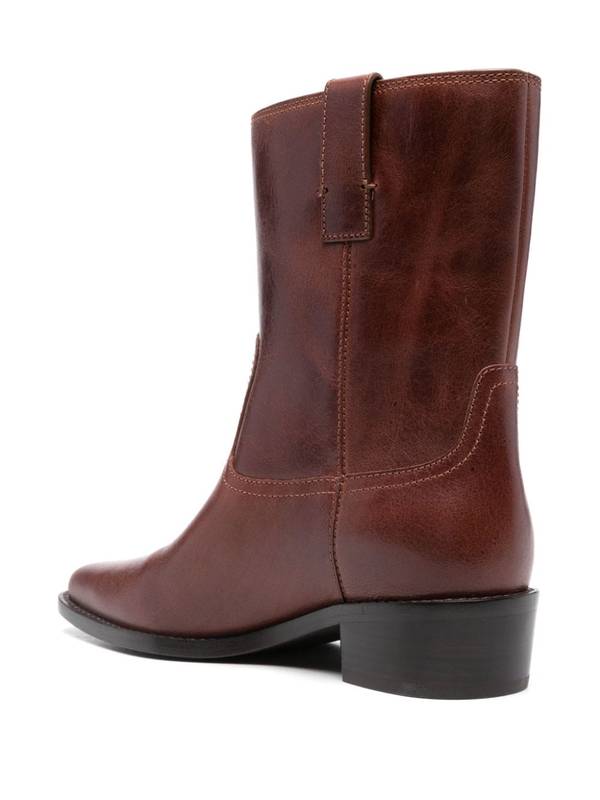 TORY BURCH Boots Leather Brown 158829200