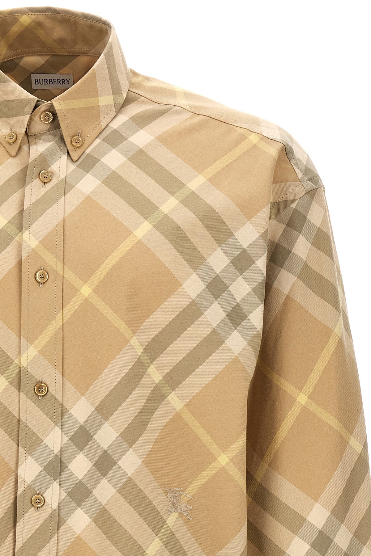 Burberry CHECK SHIRT 8082194FLAX