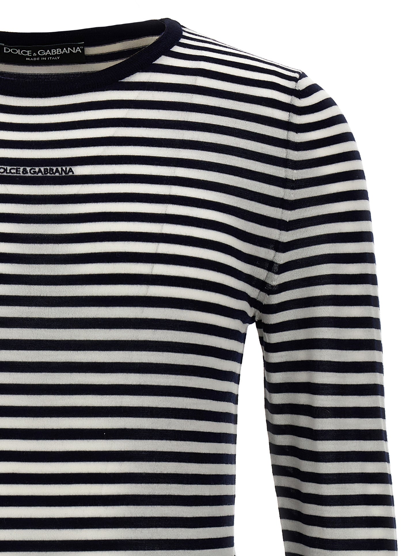 Dolce & Gabbana STRIPED SWEATER GXX14ZJCVQ9W1002