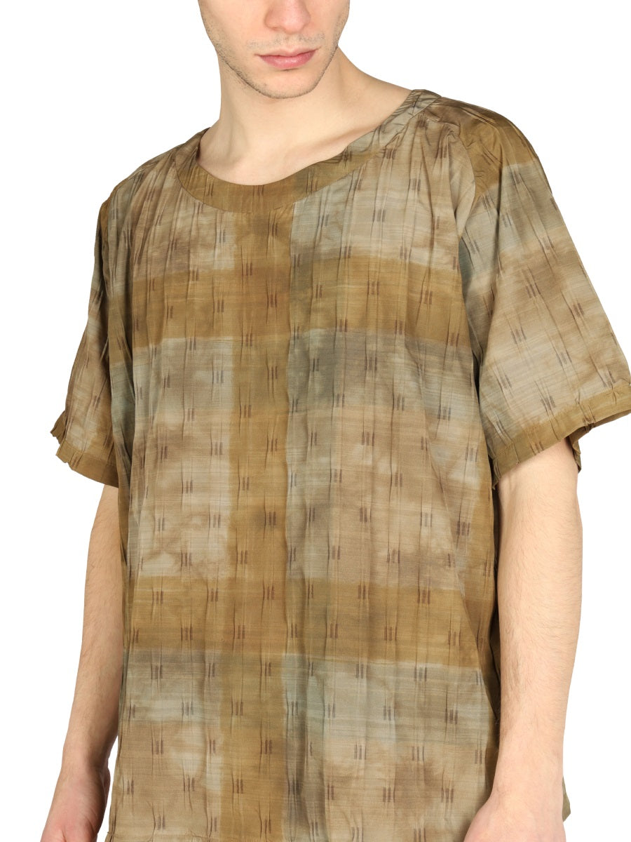 Needles BOXY FIT T-SHIRT KP110KHAKI